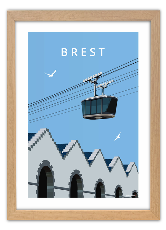Affiche "Brest - Les Capucins"
