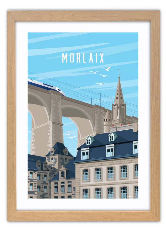 Affiche "Morlaix"