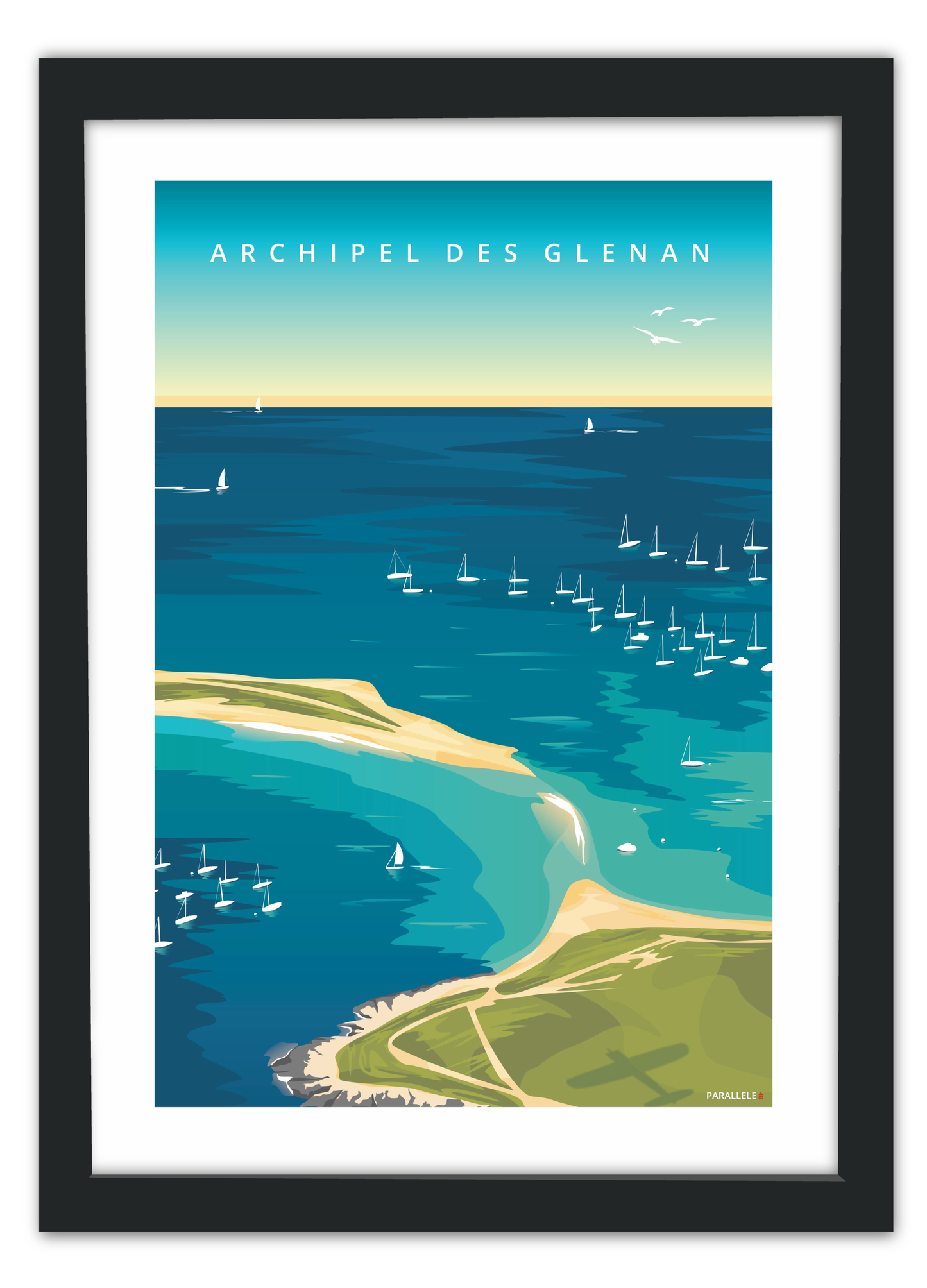 Affiche "Archipel des Glénan"