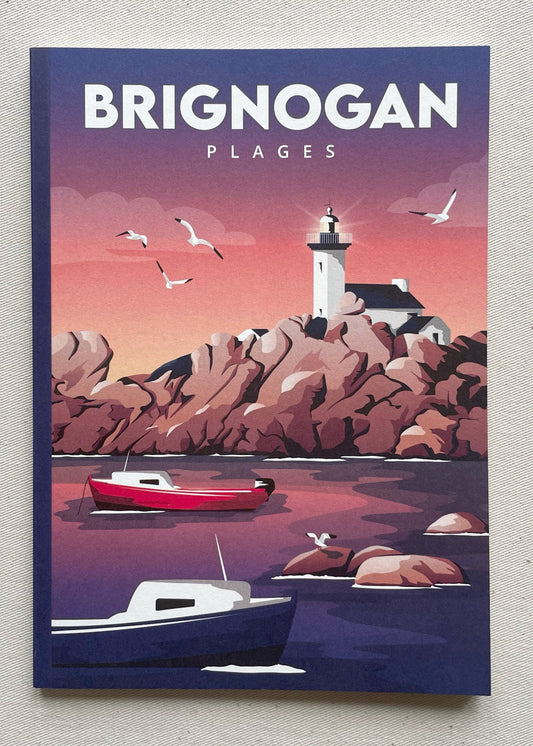 Carnet de notes "Brignogan-Plages"