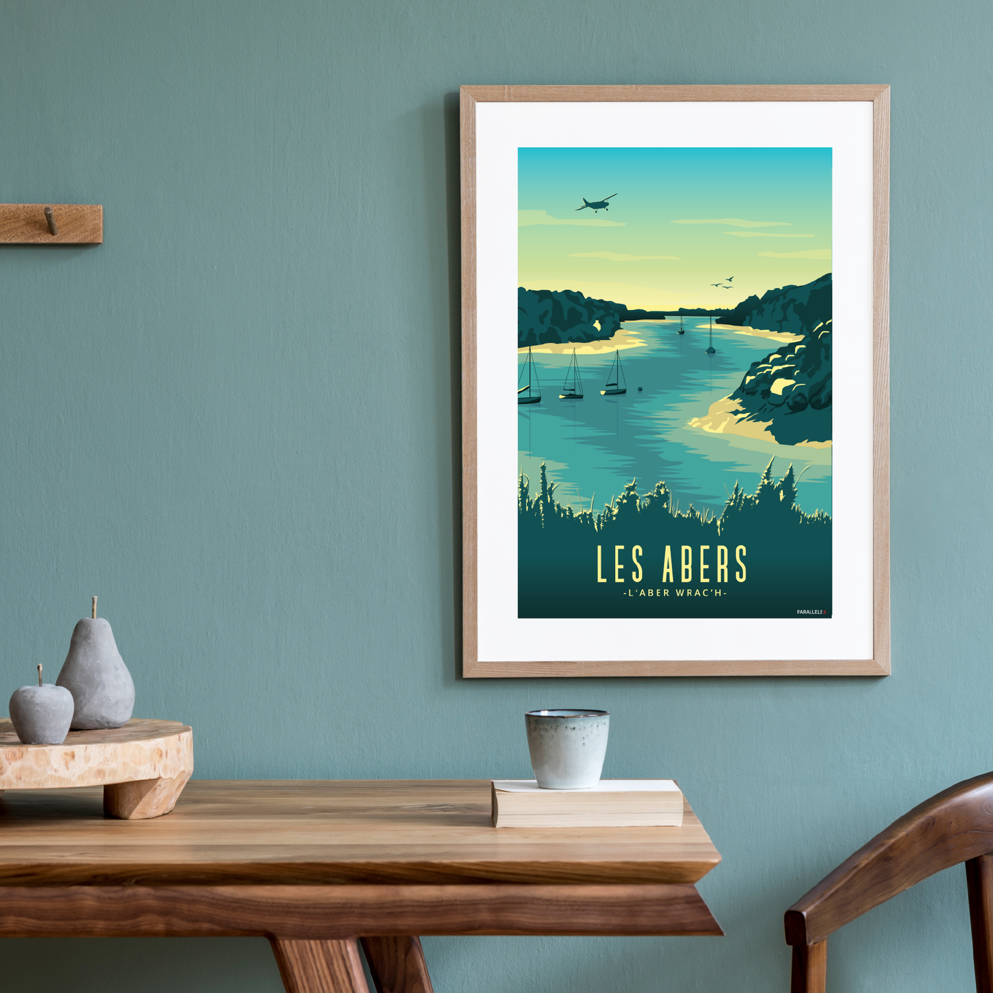 Affiche "Les Abers - l'Aber Wrac'h"