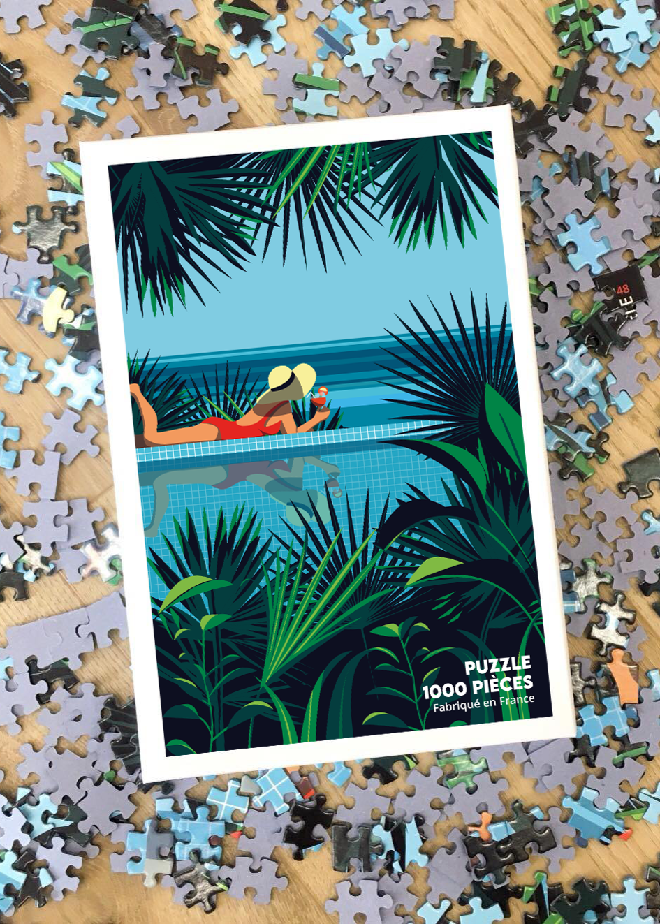 Puzzle "Après la Baignade"