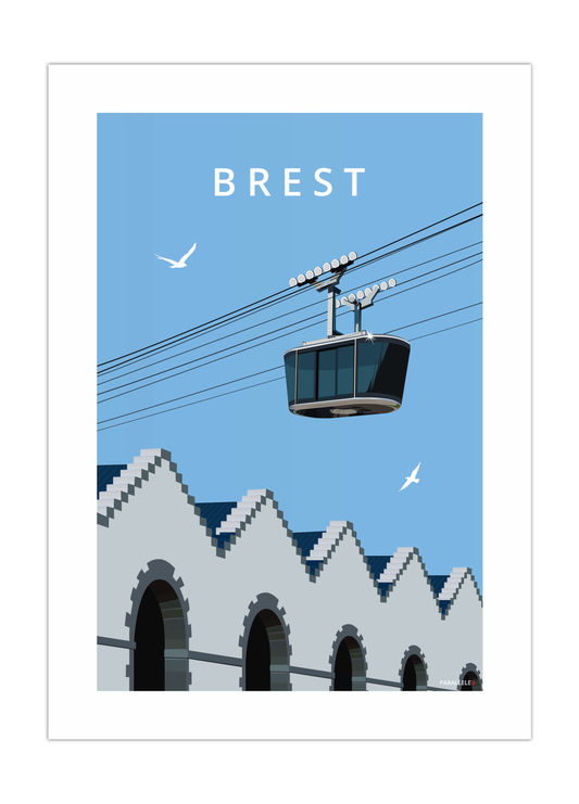 Affiche "Brest - Les Capucins"
