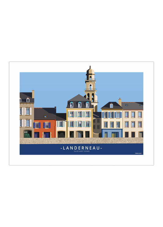 Affiche "Landerneau"
