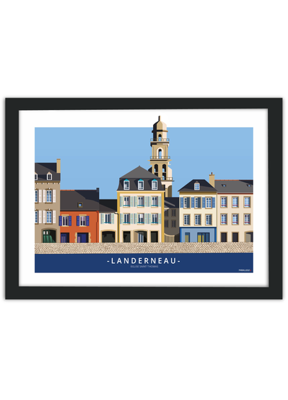 Affiche "Landerneau"