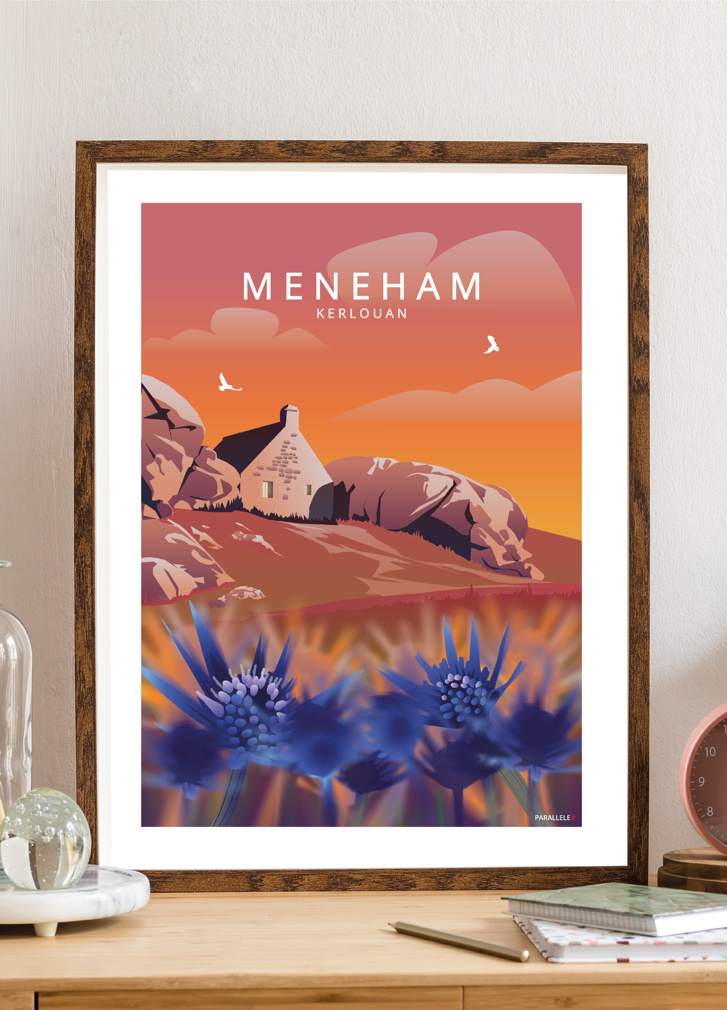 Affiche "Meneham - Kerlouan"