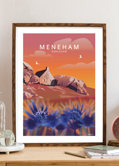 Affiche "Meneham - Kerlouan"