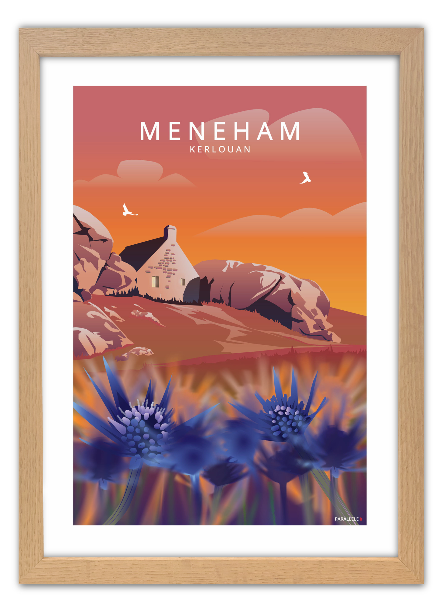 Affiche "Meneham - Kerlouan"