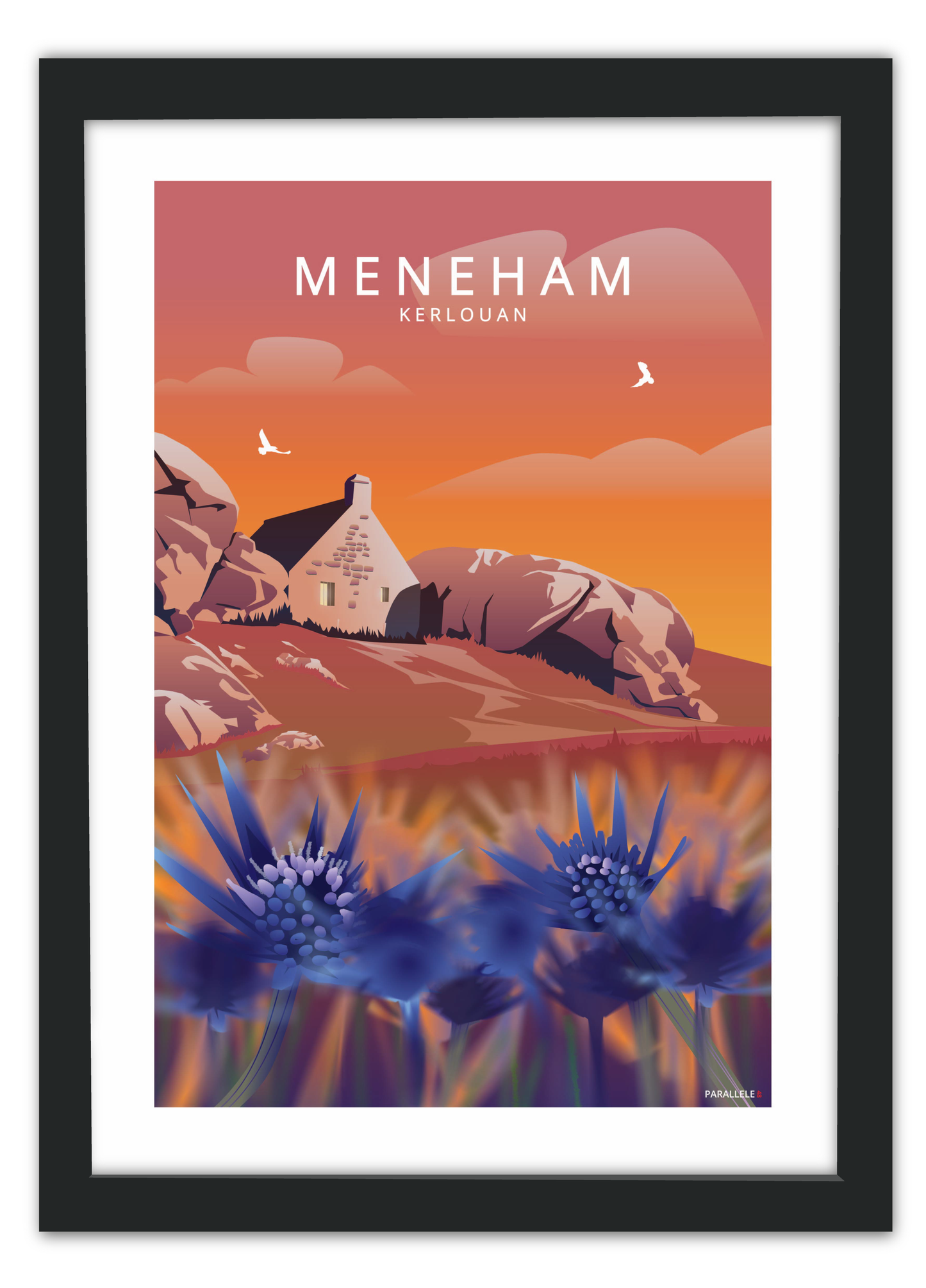 Affiche "Meneham - Kerlouan"