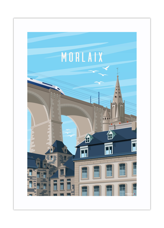 Affiche "Morlaix"