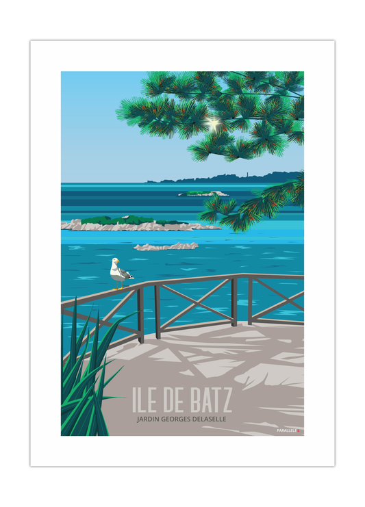 Affiche "Île de Batz"