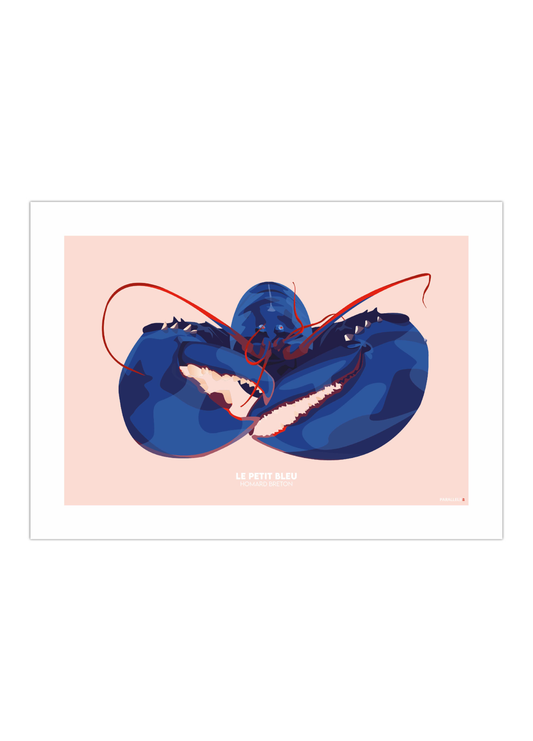 Affiche "Le Petit Bleu"