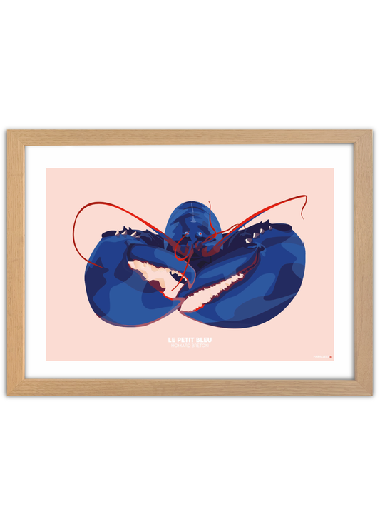 Affiche "Le Petit Bleu"