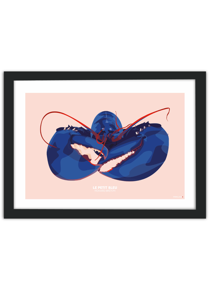 Affiche "Le Petit Bleu"
