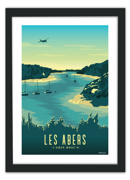 Affiche "Les Abers - l'Aber Wrac'h"