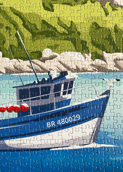 Puzzle "Bretagne - Port d'attache"