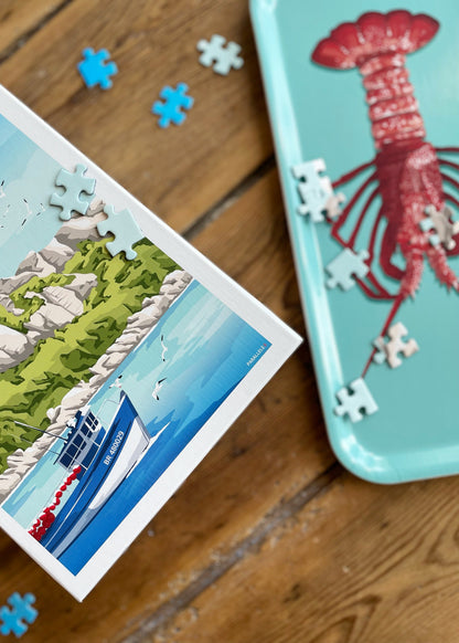 Puzzle "Bretagne - Port d'attache"