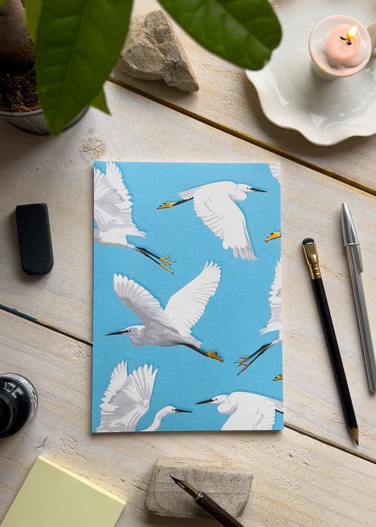 Carnet de notes "Aigrettes"
