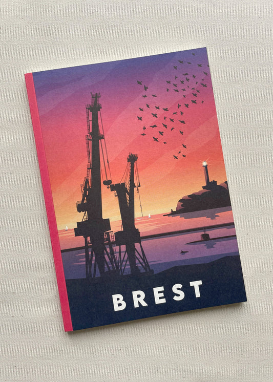 Carnet de notes "Brest - Grues"