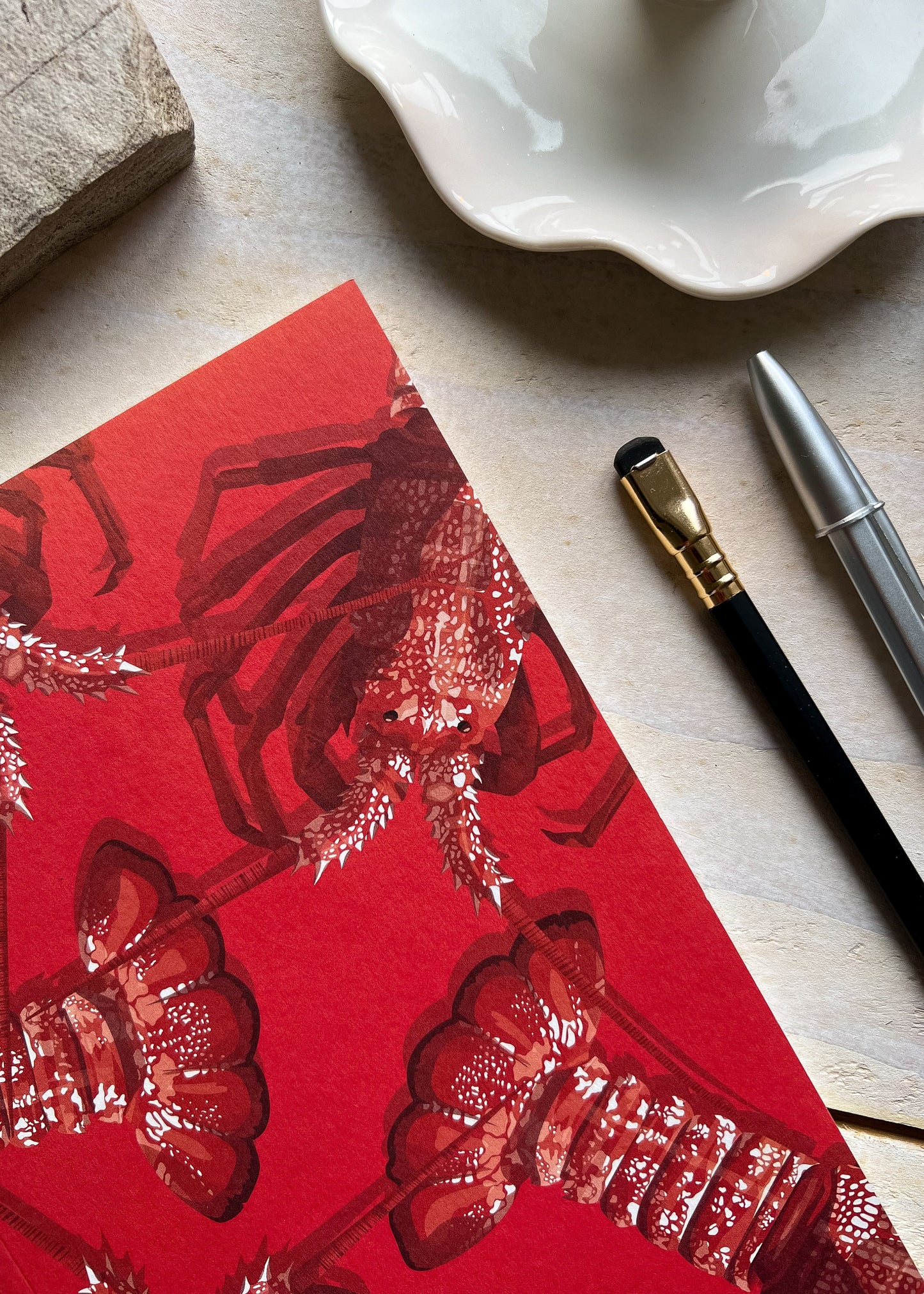 Carnet de notes "Langoustes"