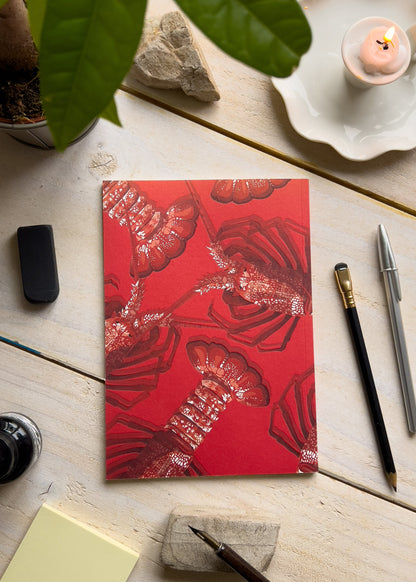 Carnet de notes "Langoustes"