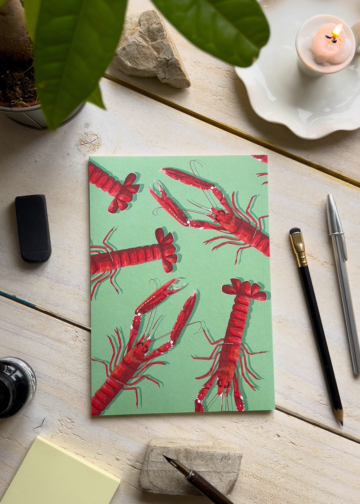 Carnet de notes "Langoustines"