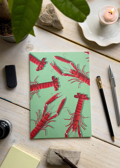 Carnet de notes "Langoustines"