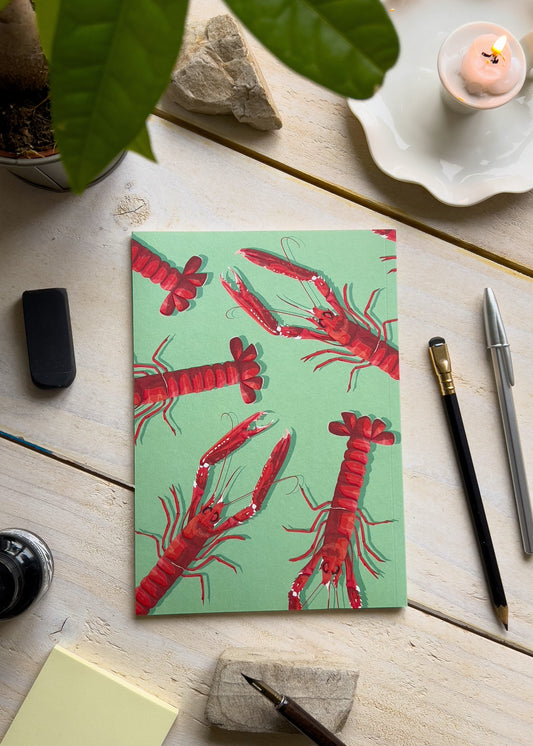 Carnet de notes "Langoustines"