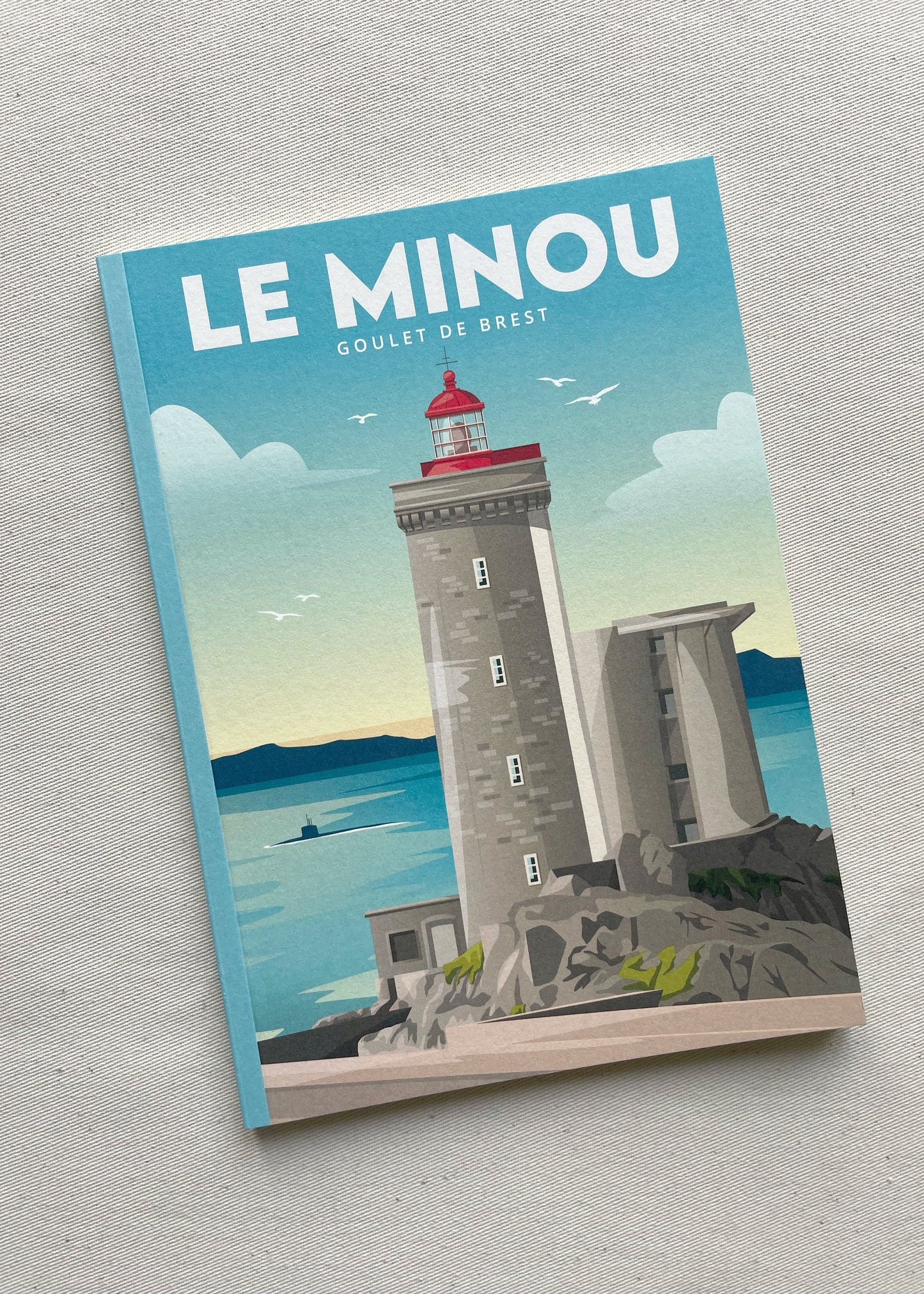 Carnet de notes "Le Minou - Goulet de Brest"