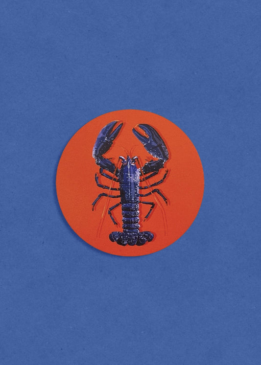Dessous de verre "Homard (rose)"