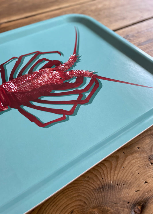 Plateau rectangulaire "Langouste"