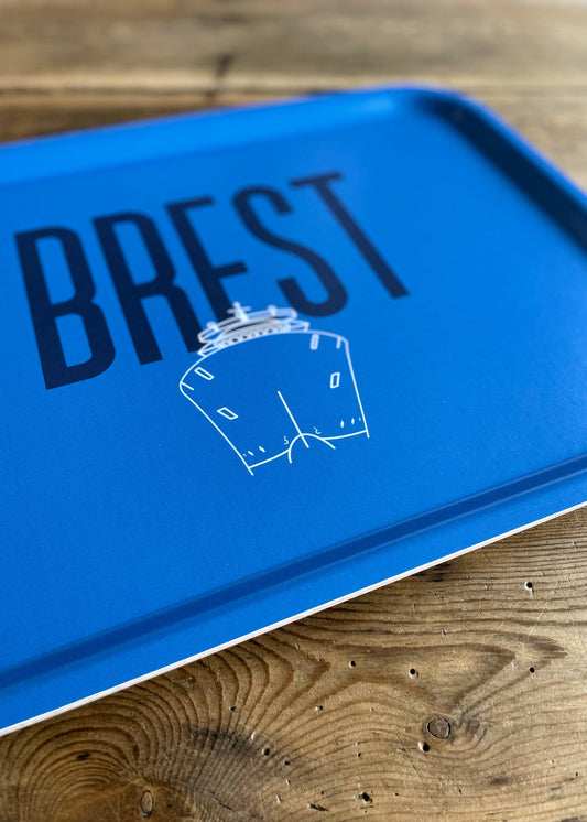 Plateau rectangulaire "Brest (Remorqueur)"
