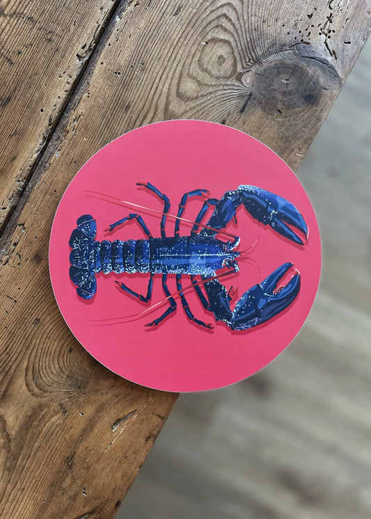 Dessous de plat "Homard (rose)"