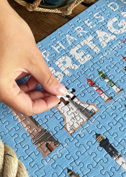 Puzzle "Phares de Bretagne"