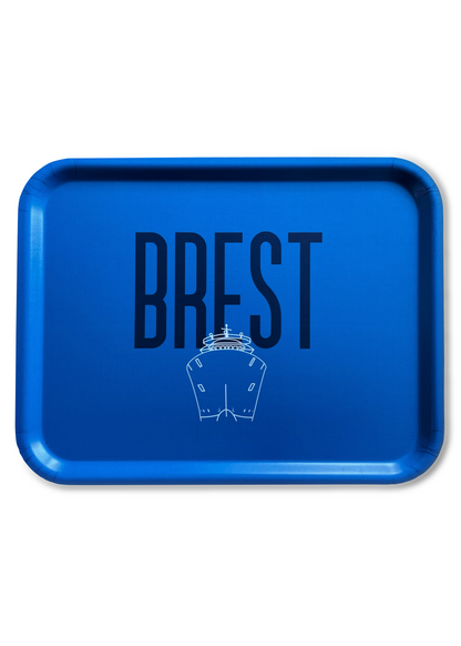 Plateau rectangulaire "Brest (Remorqueur)"