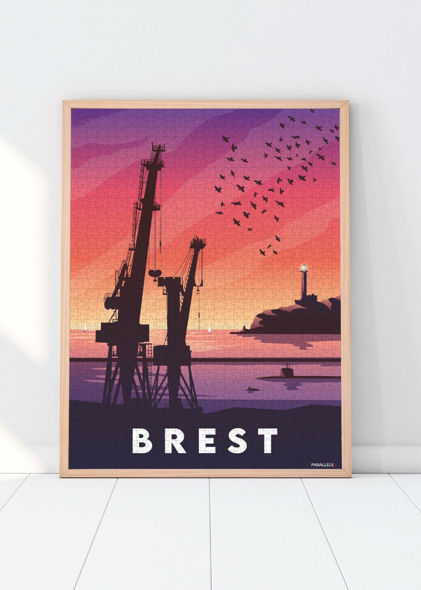 Puzzle "Brest (Grues)"