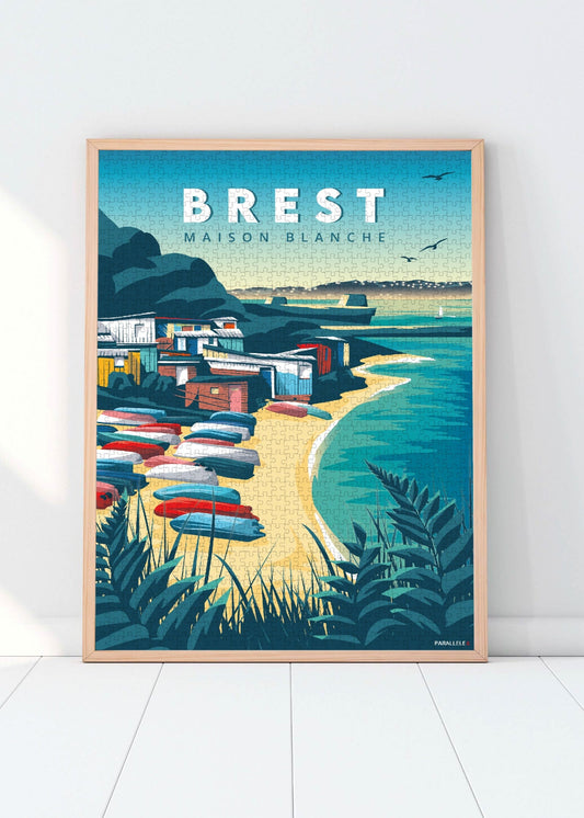 Puzzle "Brest (Maison Blanche)"