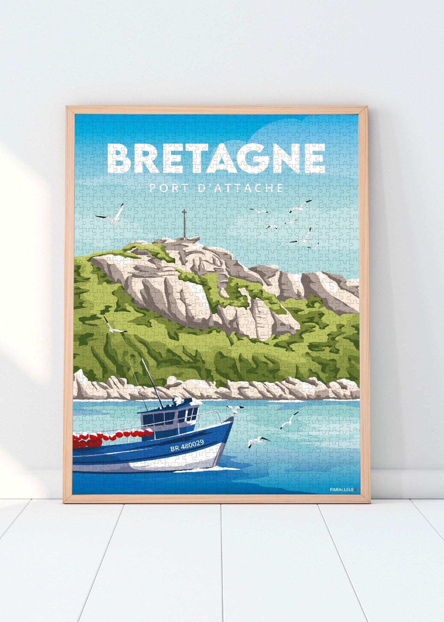 Puzzle "Bretagne - Port d'attache"