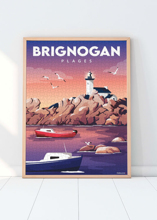 Puzzle "Brignogan-Plages"