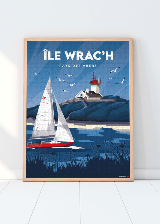 Puzzle "Île Wrac'h - Pays des Abers"