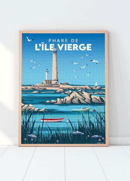 Puzzle "Phare de l'Île Vierge"