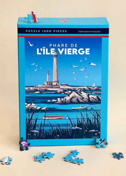 Puzzle "Phare de l'Île Vierge"